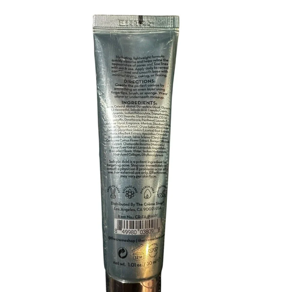 The Crème Shop Blue Striped Teddy Headband™ Plus Timeless Blend Primer 30ml NEW